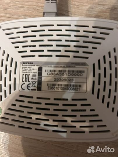 Wifi роутер tenda n301 до 300 мб