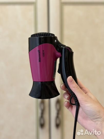 Складной фен для волос Maxwell 1200W