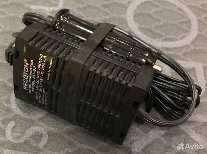 Универсальный конвертер питания Recoton (3 до 12V)