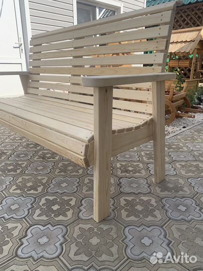 Скамья садовая