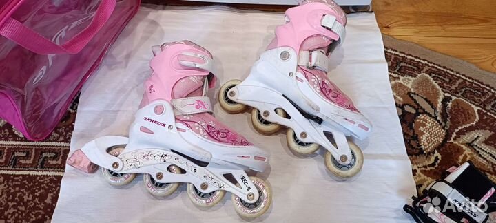 Роликовые коньки раздвижные