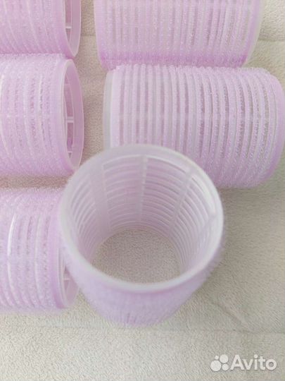 Бигуди липучки D45мм, длина 62мм, 12шт