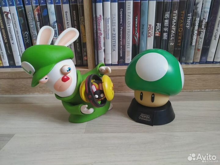 Светильник Зеленый Гриб из Марио