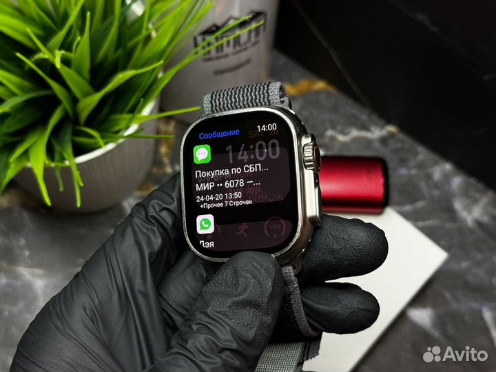 Новые Apple watch Ultra 2 49mm Натуральный титан