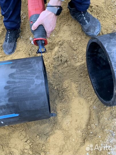 Муфтовая пайка пнд труб D16-315