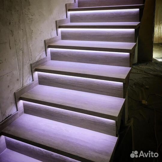 Подсветка лестницы