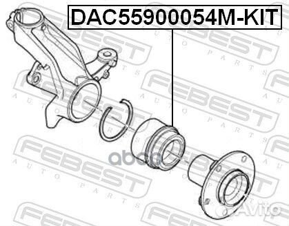 Подшипник ступ.citroen jumper/fiat ducato/peuge