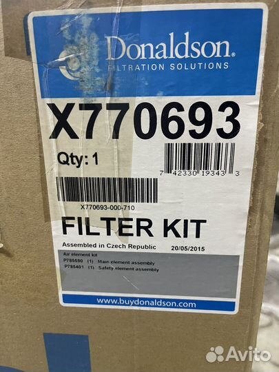 Воздушный фильтр x770693