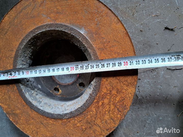 Диск тормозной передний Audi A6 C6