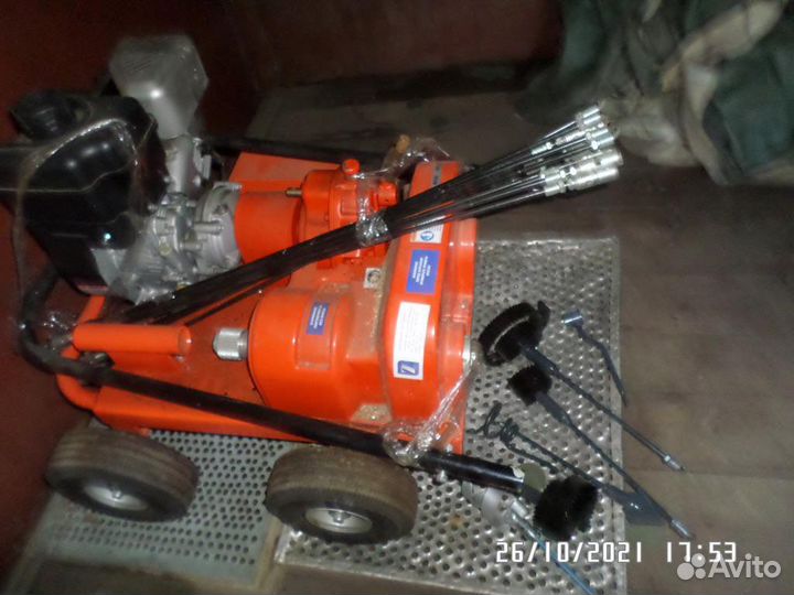 Аппарат для прочистки канализационных труб «Питон»