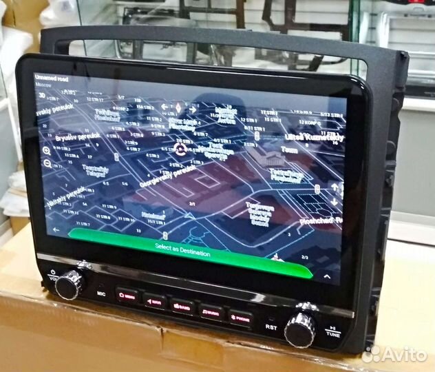 Mitsubishi Pajero 4 магнитола Android эксклюзив