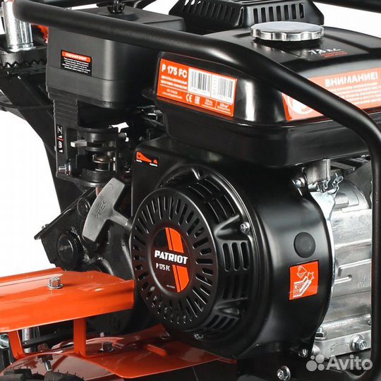 Мотоблок patriot урал бензиновый (колеса extrime)