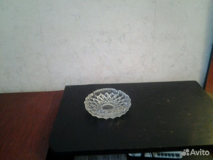 Пепельница хрустальная