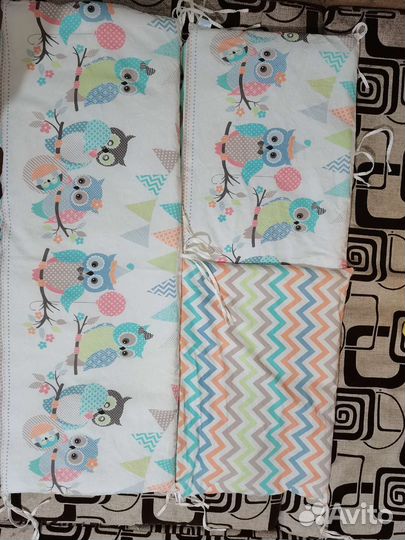 Бортики в детскую кроватку