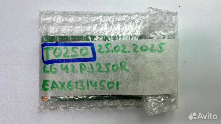 Tcon EAX61314501 REV G LG 42PJ250R