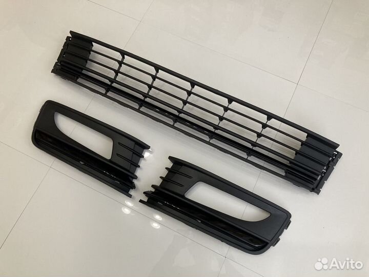 Решетка в бампер VW Polo (2015-2020)