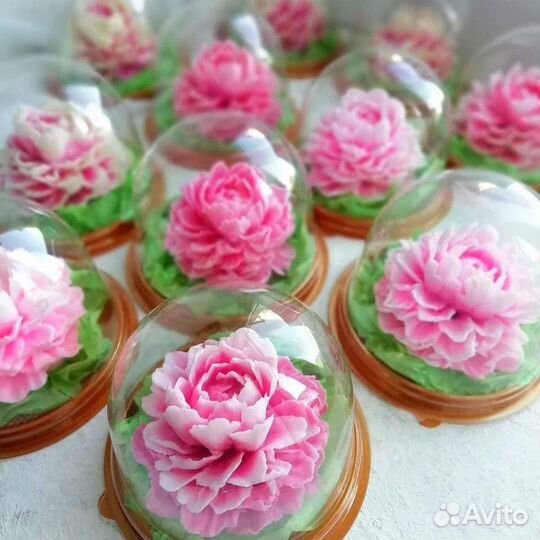 Мыло ручной работы разные