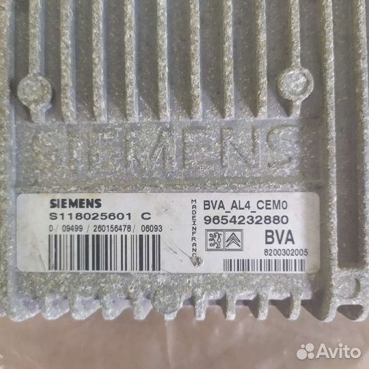 Peugeot 307 эбу АКПП 1.6