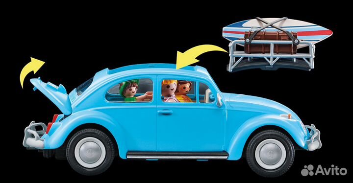 Детская игрушка, Playmobil - Volkswagen Beetle