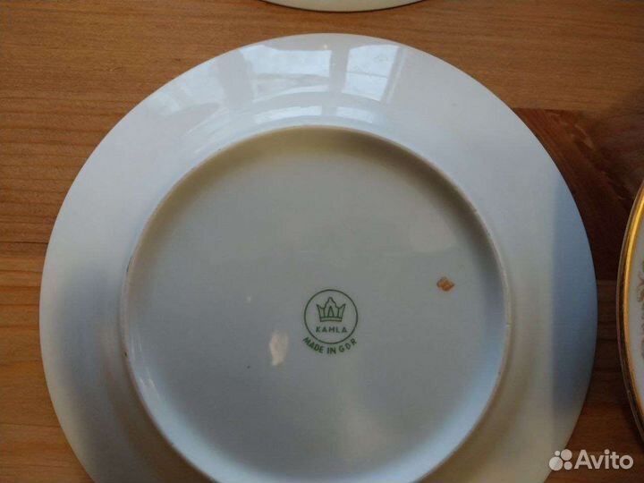 Тарелки ГДР kahla