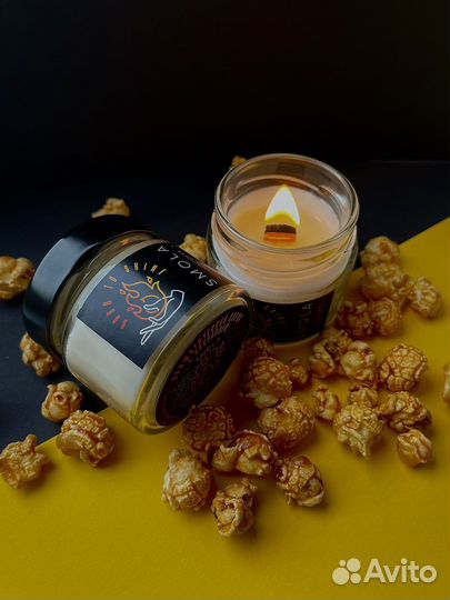 Соевые свечи ручной работы (в наличии и под заказ)