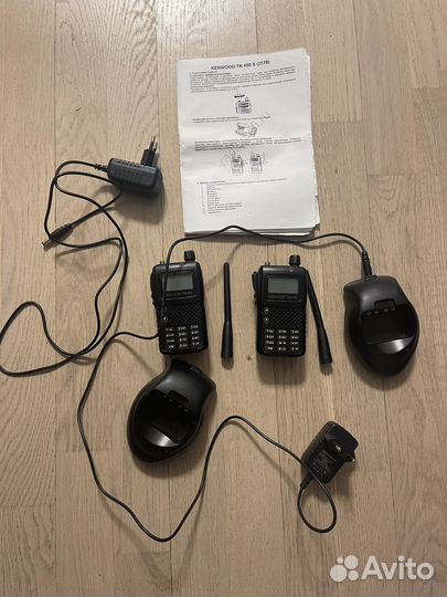 Рации kenwood TH-F5 (2 шт)