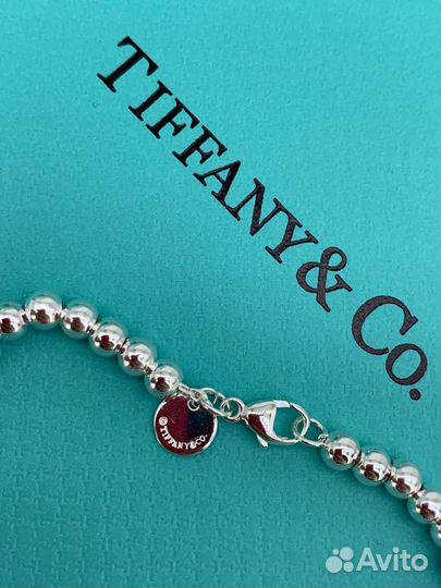 Tiffany браслет серебро
