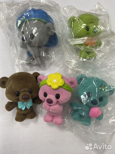 Игрушки Мишки 5 штук из Хэппи Бокс