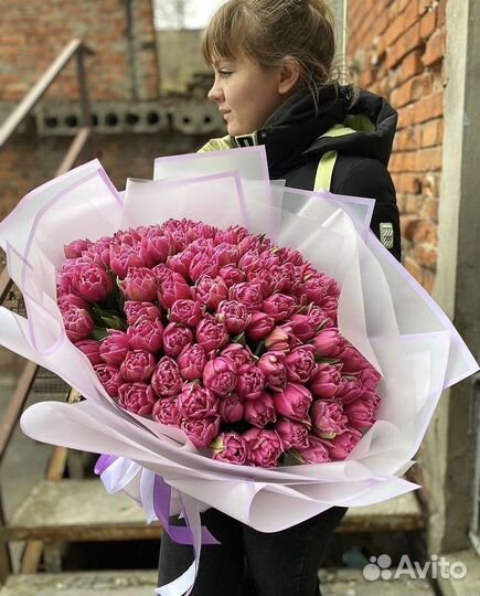 Тюльпаны букет цветов