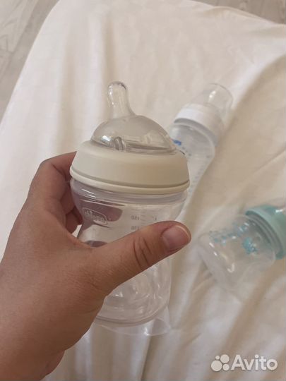 Бутылочки avent chicco