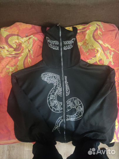 Зипка со стразами