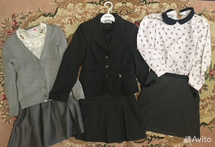 Школьная форма для девочки 128-134 пакетом