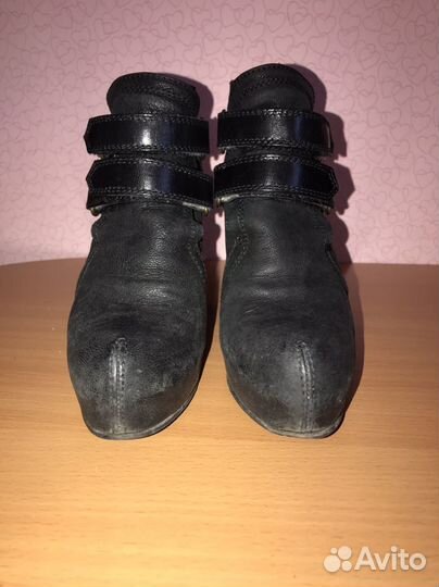 Авангардные кожаные ботильоны Мike Chris Италия