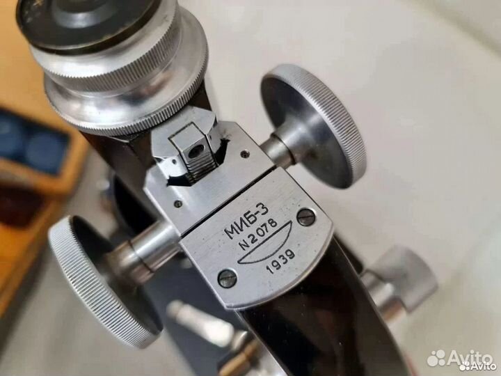 Микроскоп Миб-3 СССР 1939 год (