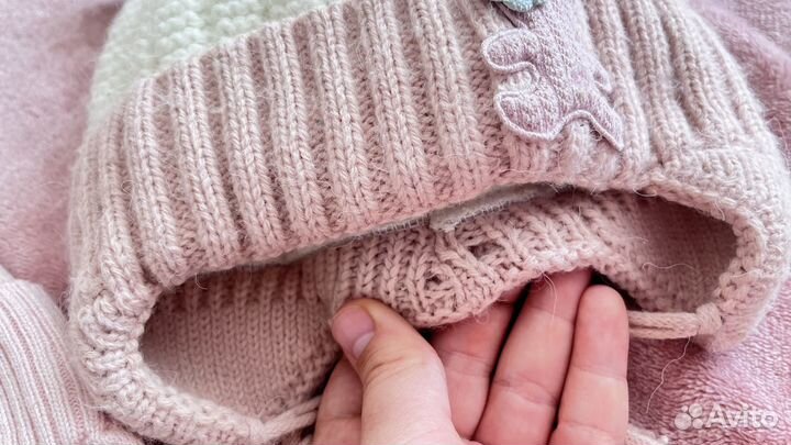 Шапка зимняя для девочки 46