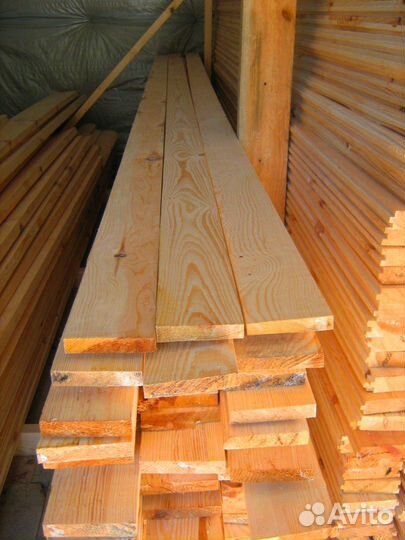 Качесвенная доска лиственница 50х150х6000мм,гост и