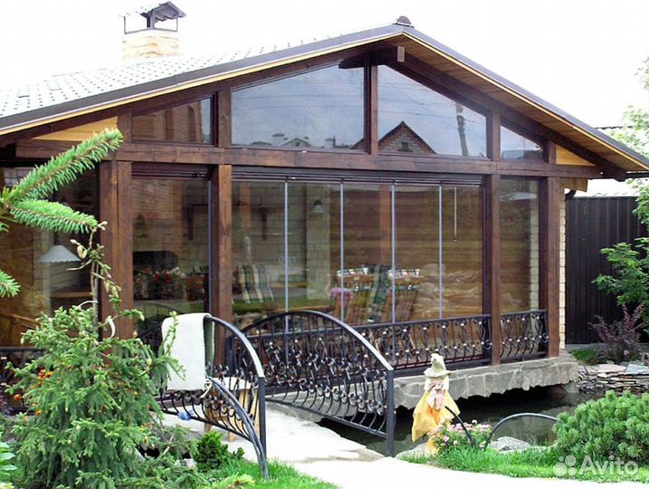 Безрамное остекление