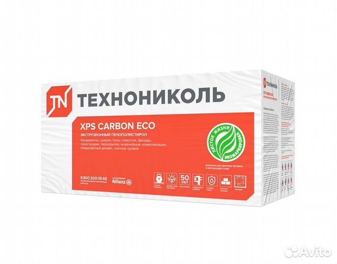 XPS carbon ECO 1180Х580Х100-L