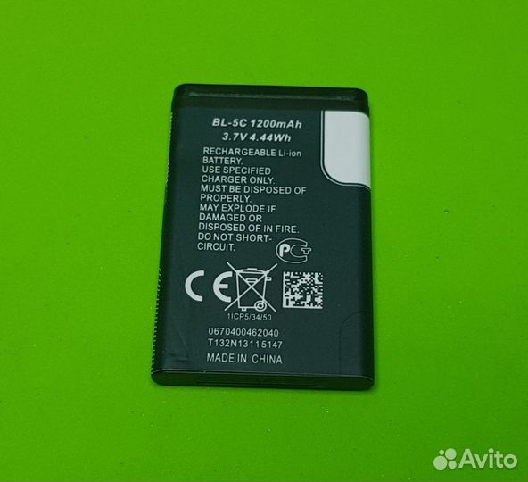 Аккумулятор nokia bl 5c