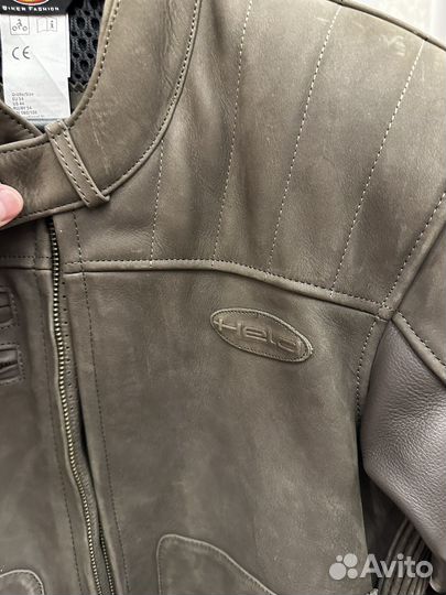 Мотокуртка кожаная Held Hot Rock коричневый