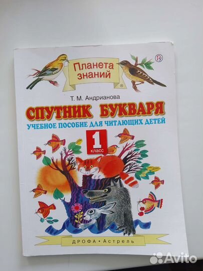 Спутник букваря 1 класс Андрианова