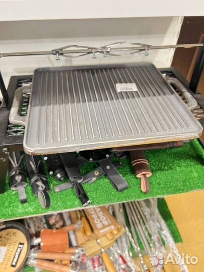 Чугунные стейк решетки и противни