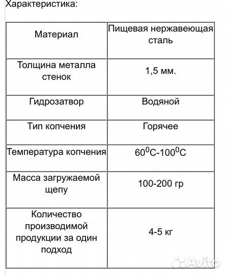 Коптильня большая