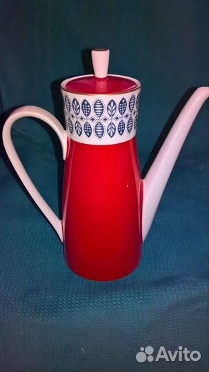 Кофейник гдр Чашка Дулево Тарелка Чехия