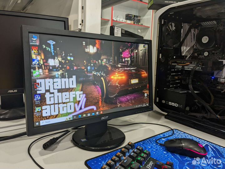 Монитор 18.5 дюймов acer