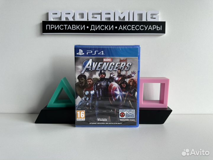 Marvel avengers новый диск для Sony PS4