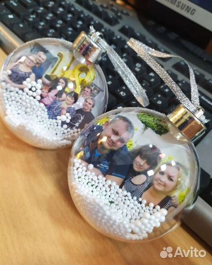 Авито доставка Новогодний шар с фото