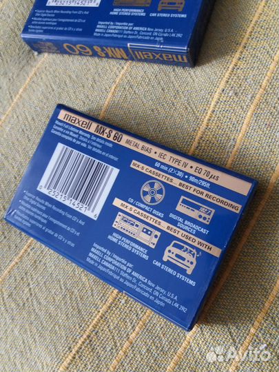 Аудиокассеты Maxell, Sony