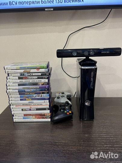 Xbox 360 с кинектом