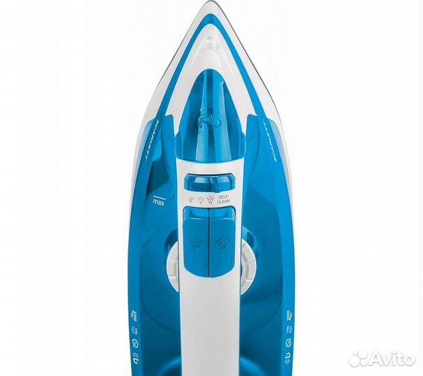 Утюг Scarlett SC-SI30P17 2200Вт синий/белый